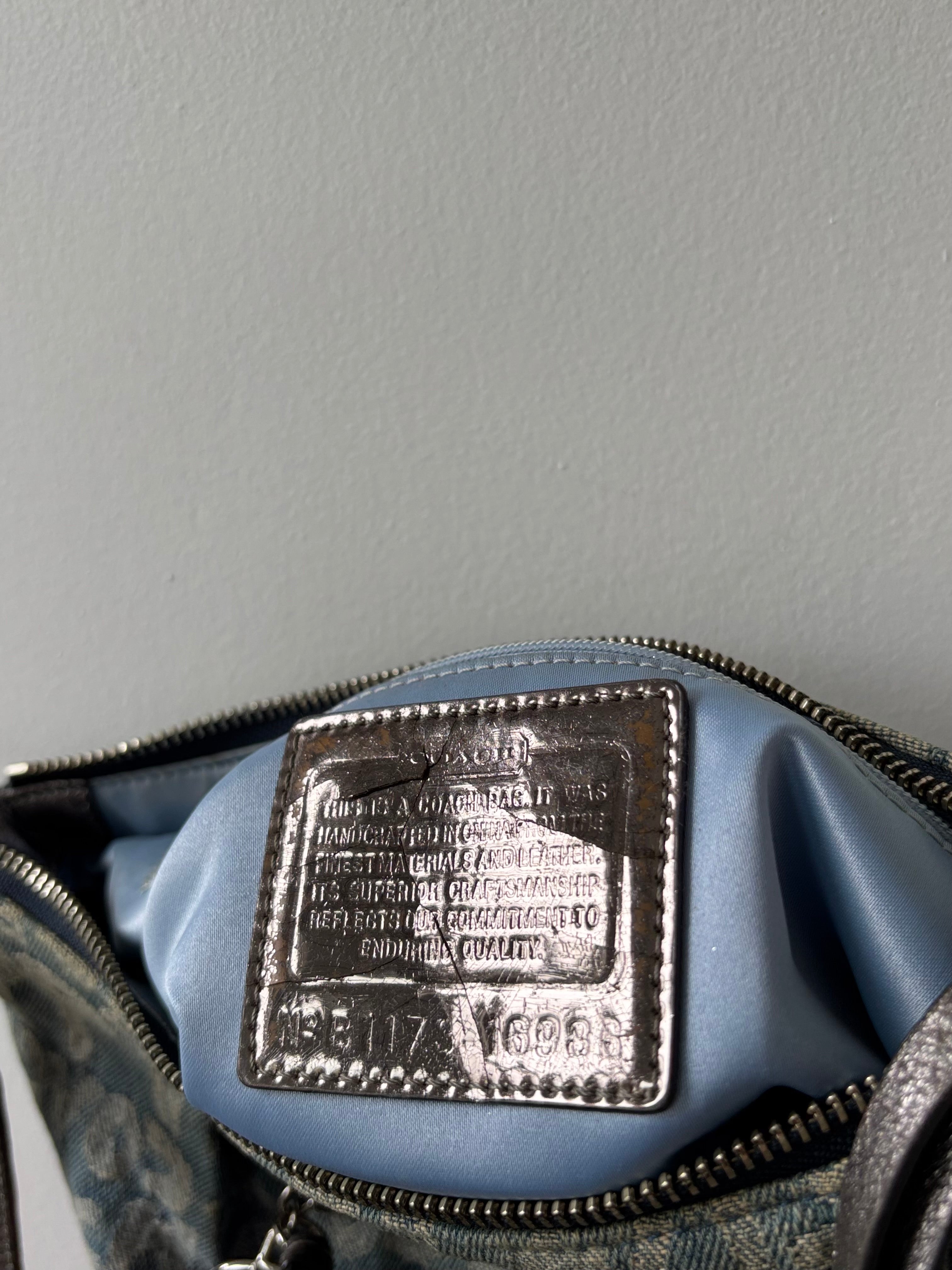 Coach Poppy Denim