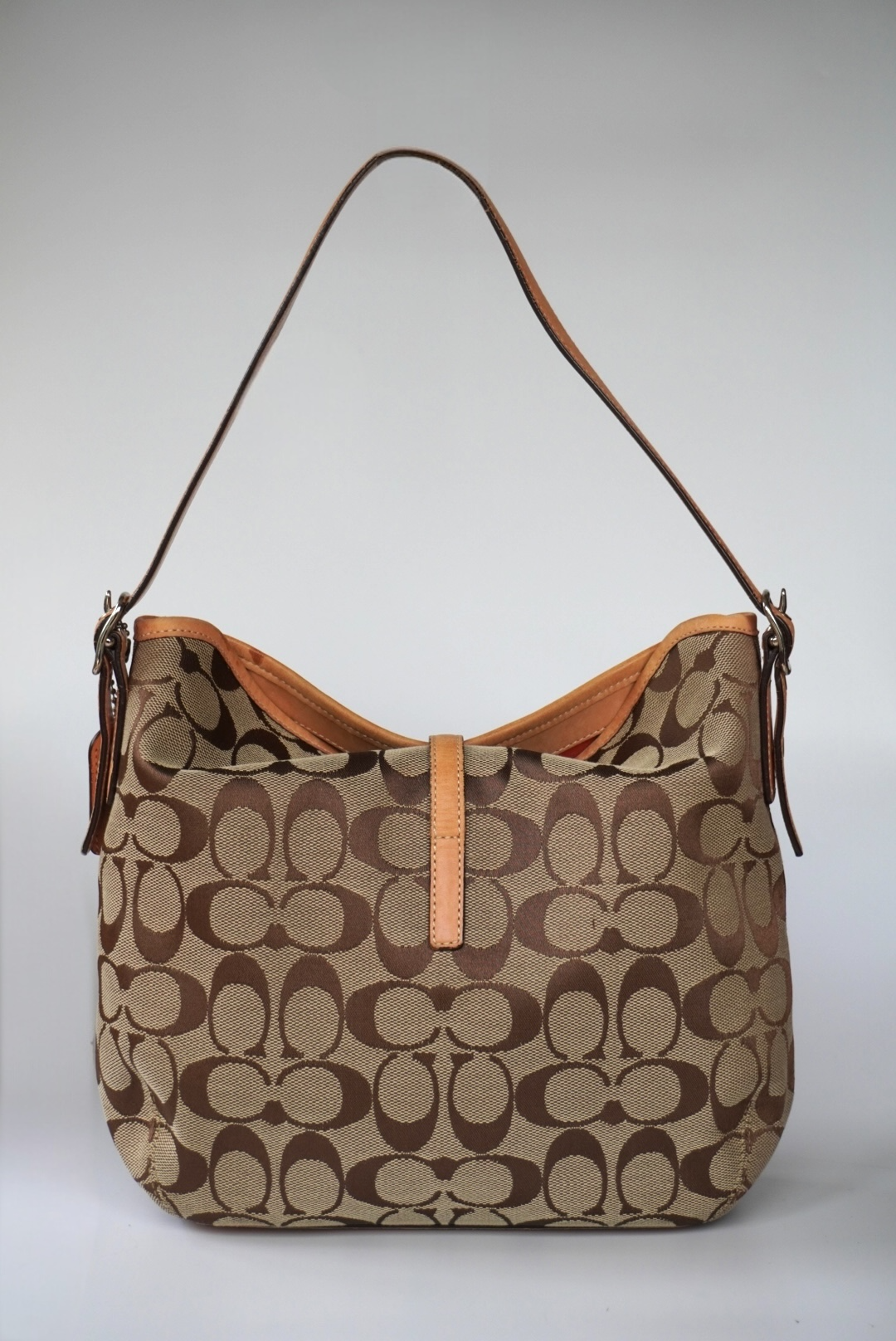 COACH Signature Clip Hampton Bag