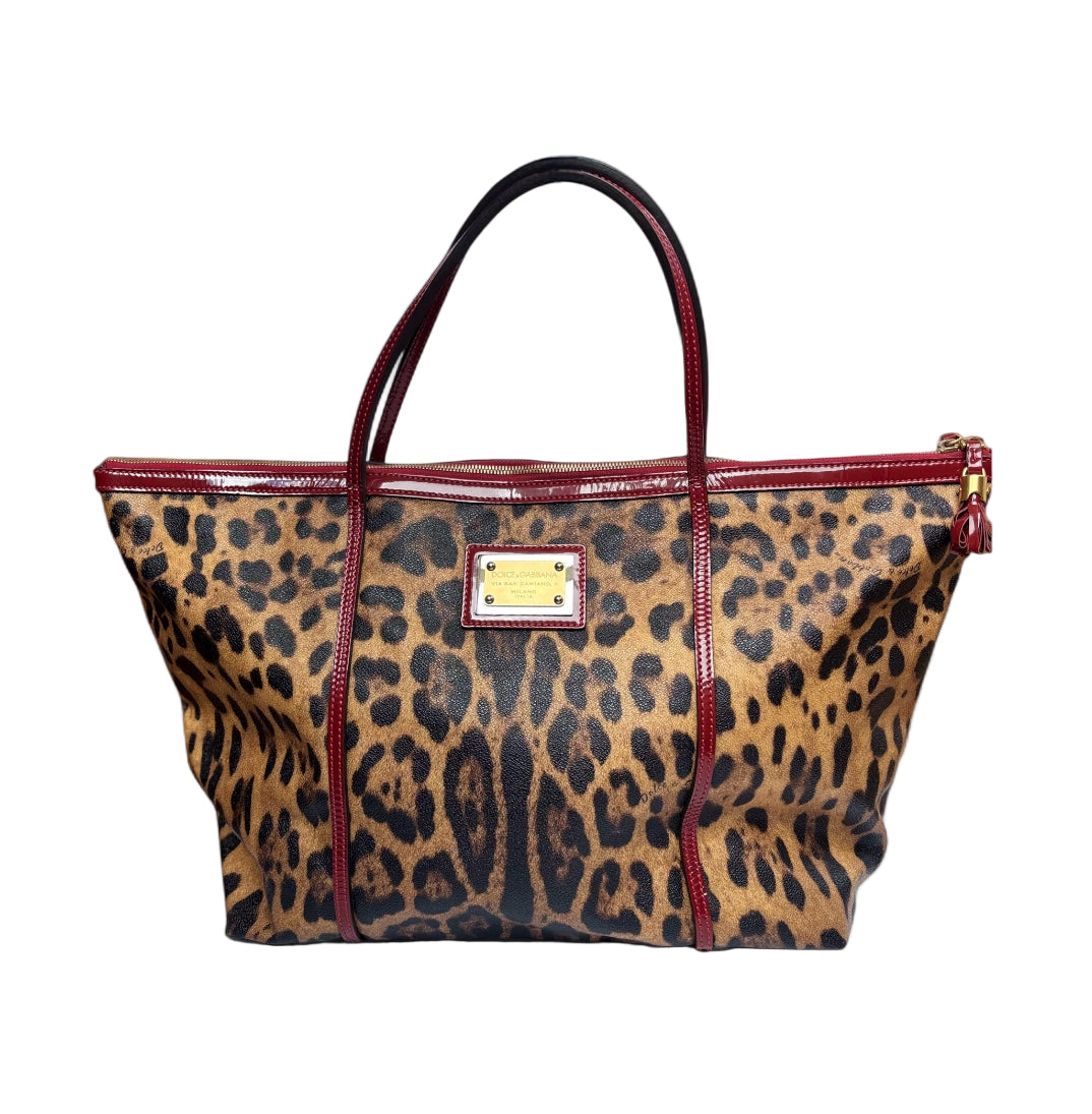 Dolce & Gabbana Leopard Tote