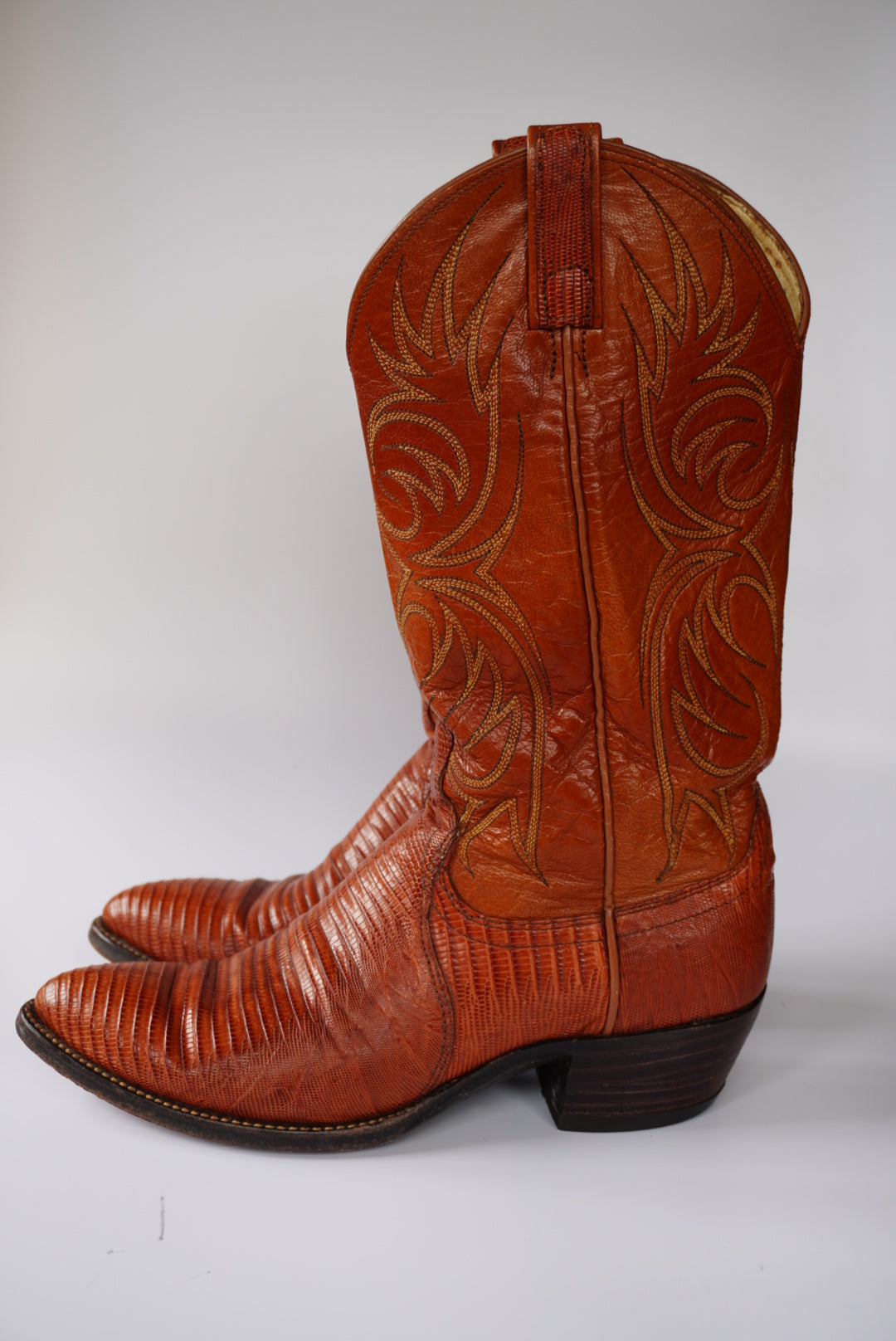 Vintage Lizard Cowboy Boots