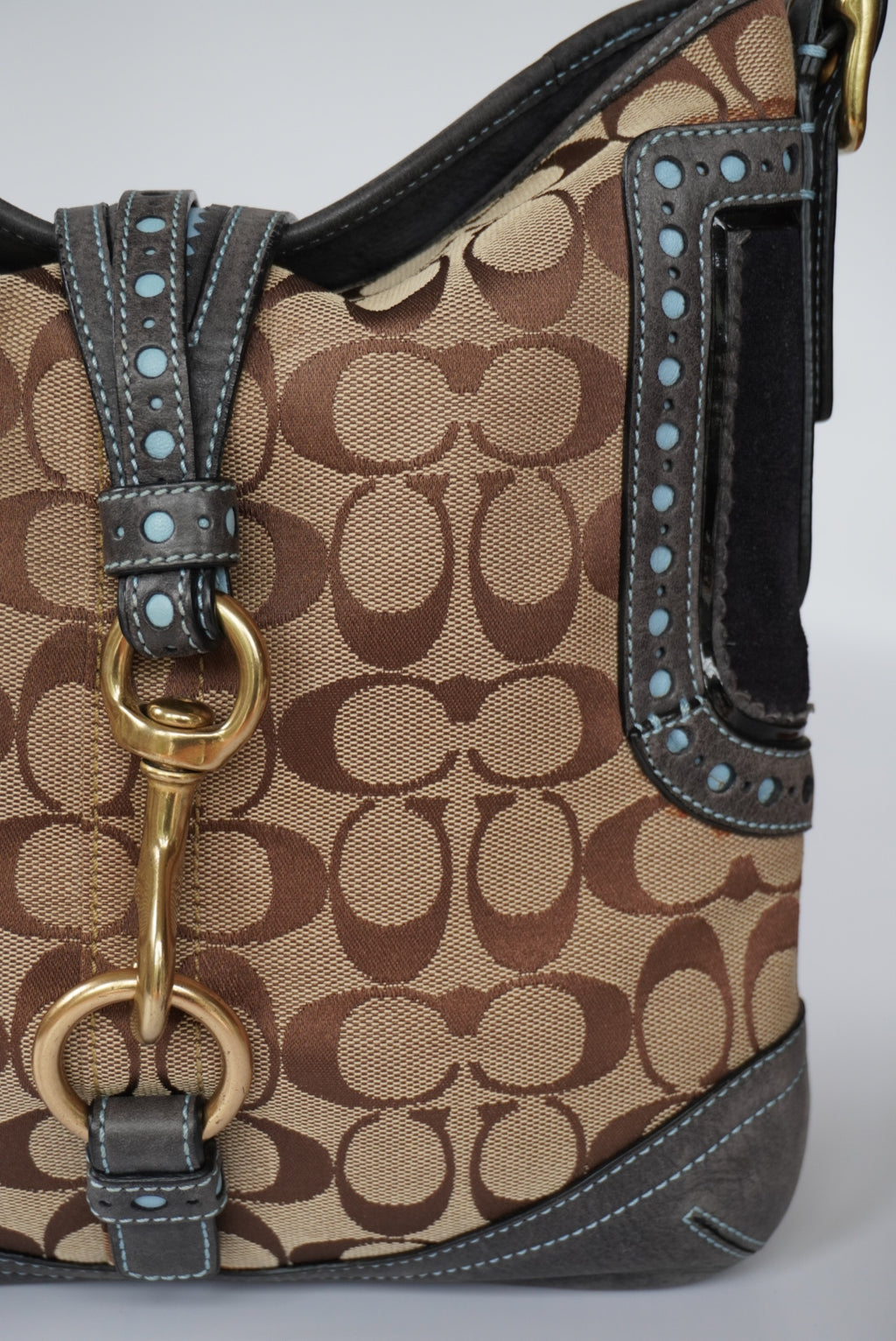 COACH Boho Signature Shoulder Bag