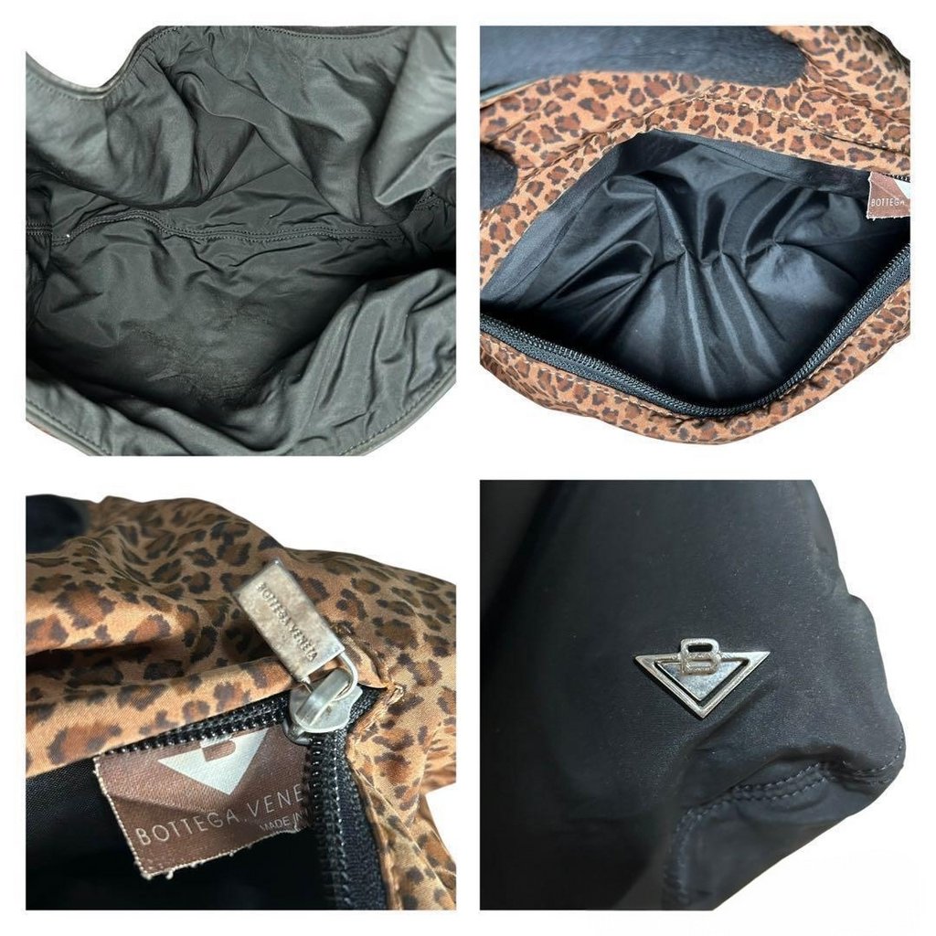 Bottega Veneta Leopard Hobo Bag