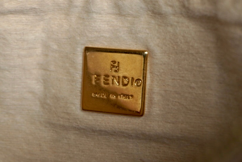 Fendi Baguette Vinyl Handbag