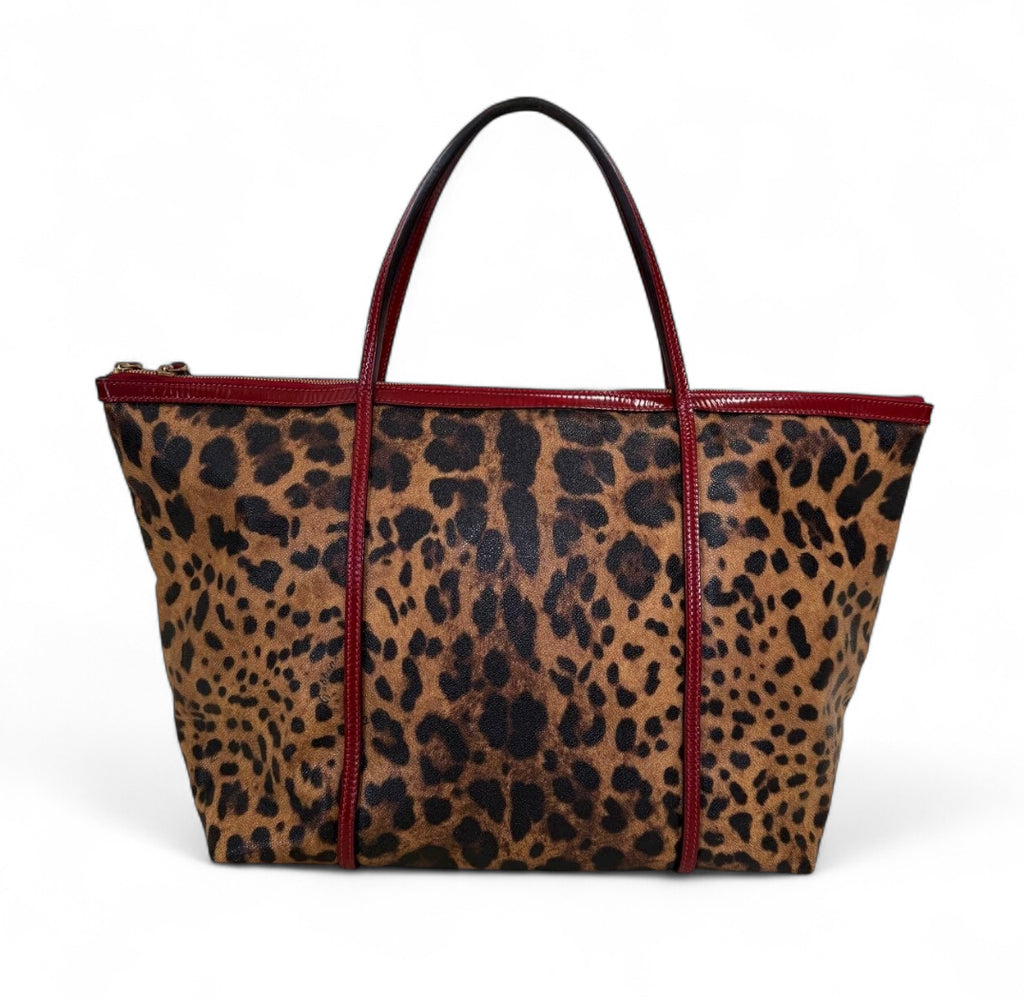 Dolce & Gabbana Leopard Tote