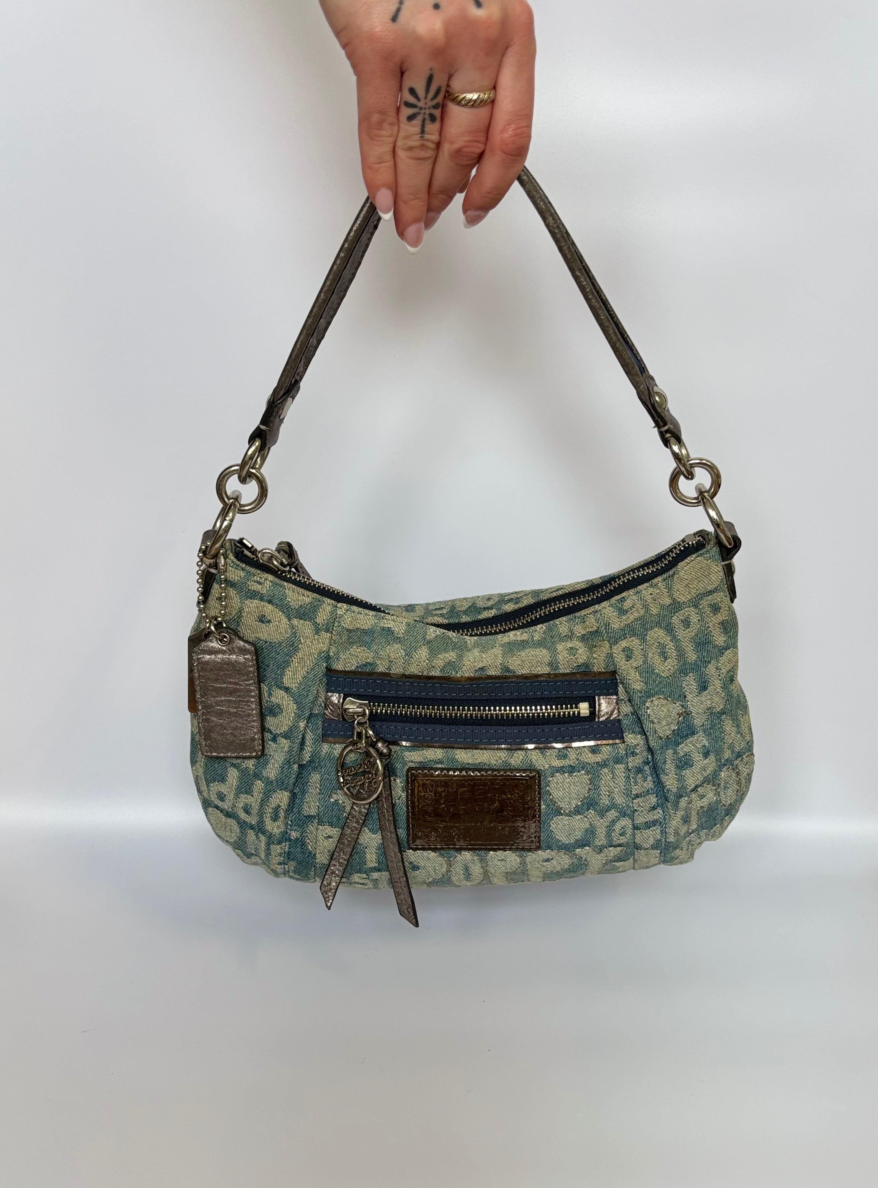 Coach Poppy Denim