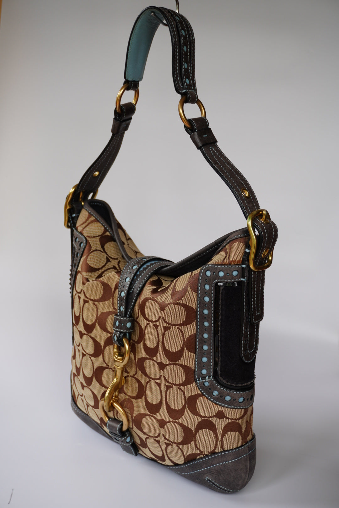 COACH Boho Signature Shoulder Bag
