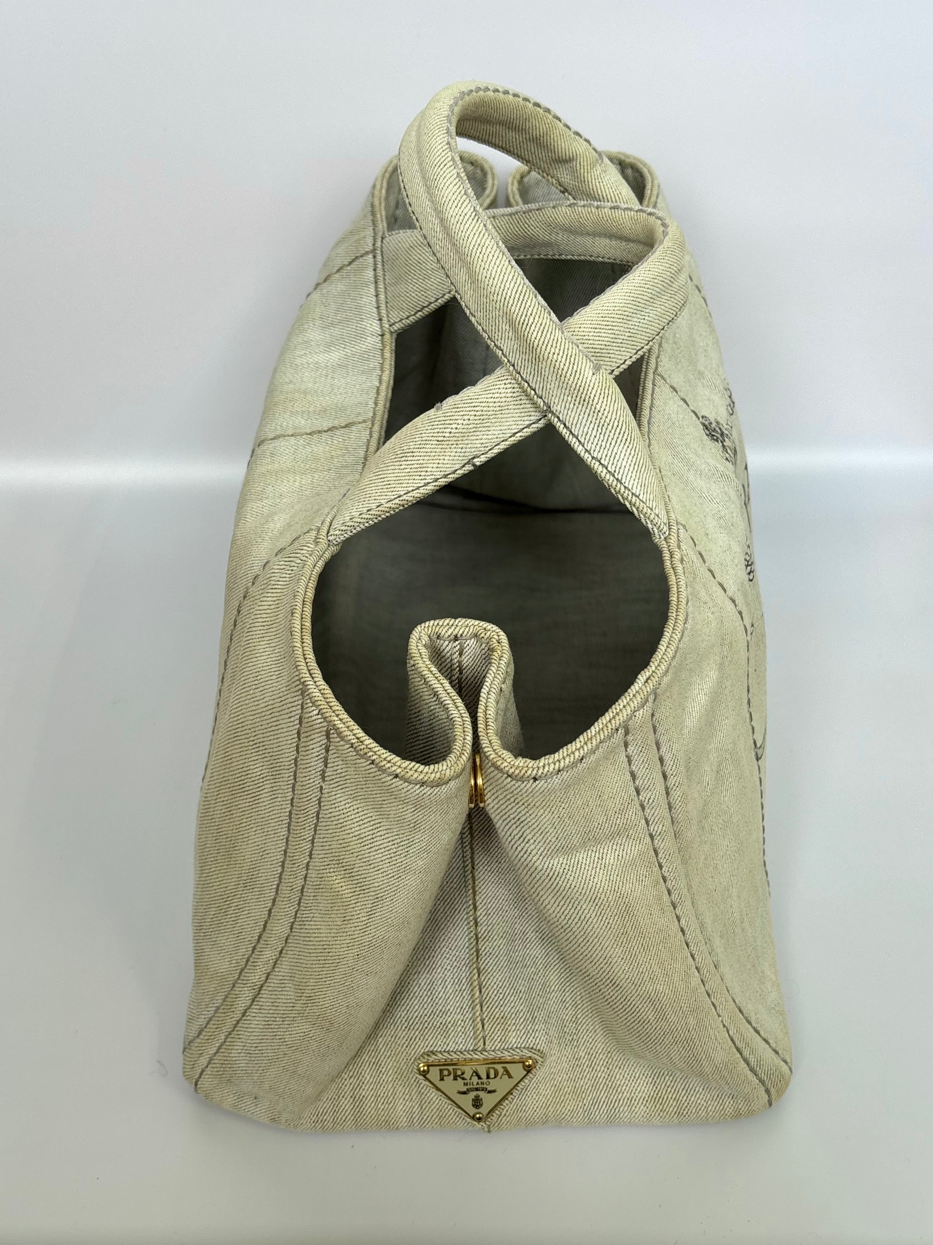 Prada Canapa Tote