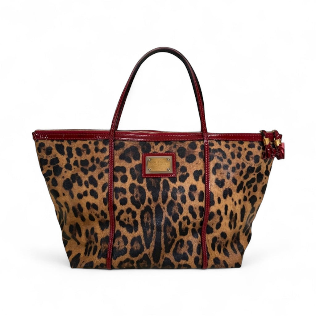 Dolce & Gabbana Leopard Tote