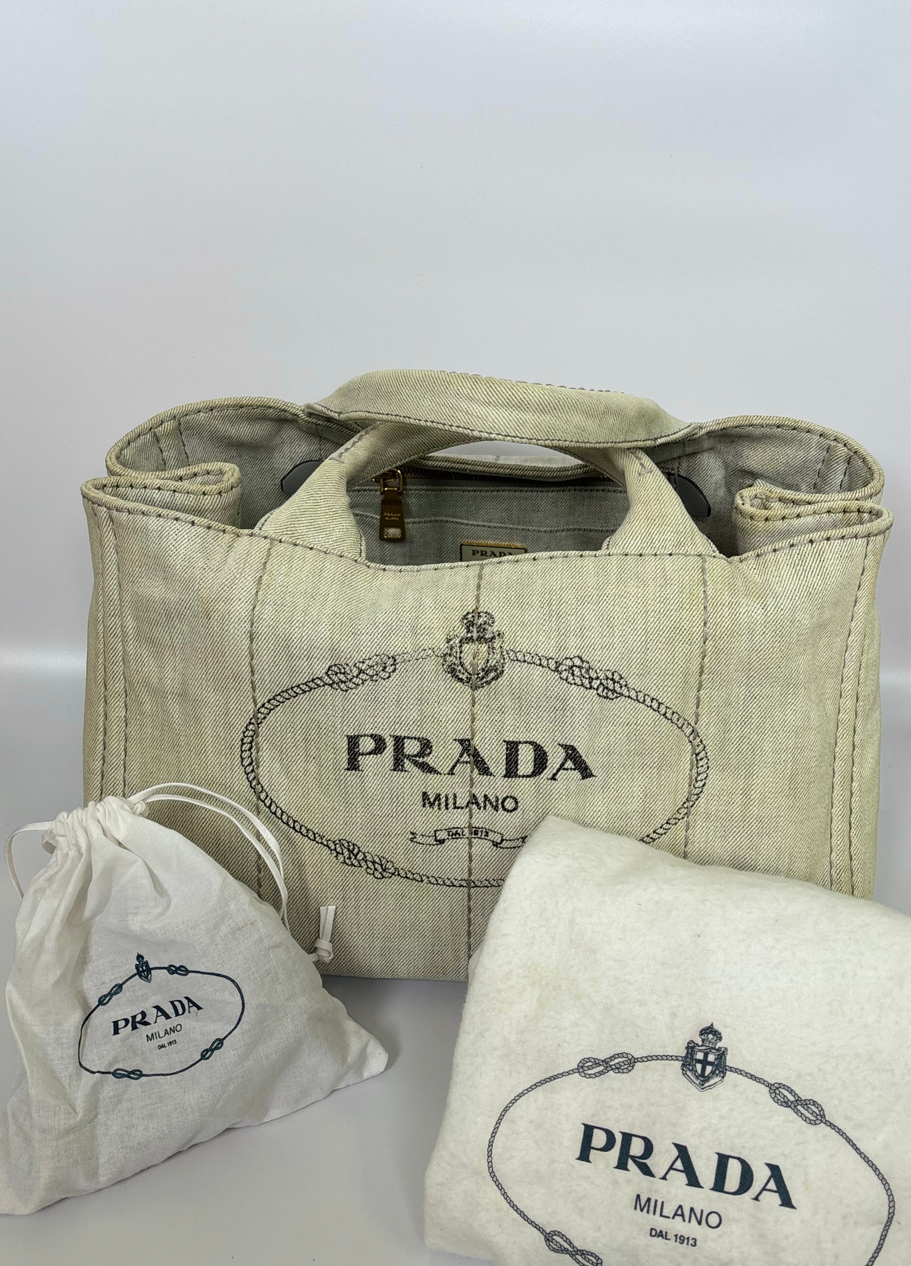 Prada Canapa Tote