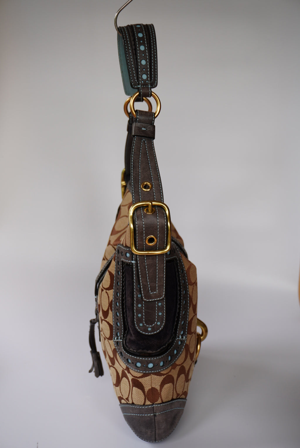 COACH Boho Signature Shoulder Bag