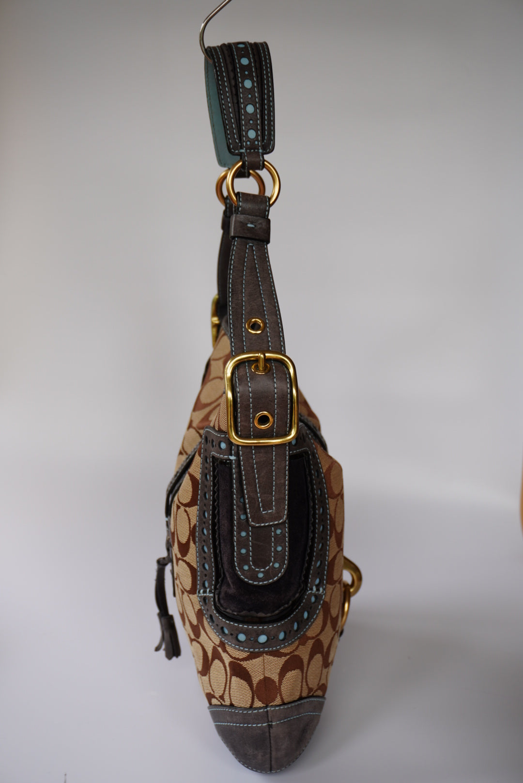 COACH Boho Signature Shoulder Bag